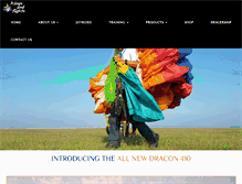 Tablet Screenshot of paraglidingindia.com